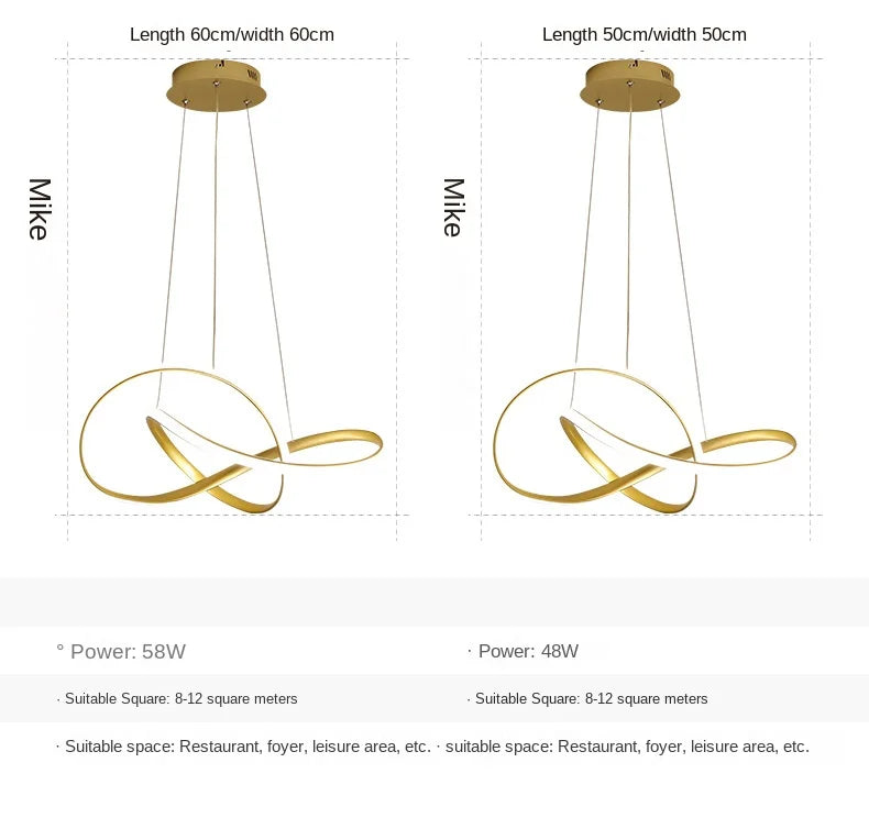 Nordic Modern Clover Pendant Lamp for Dining Room - Smarsty