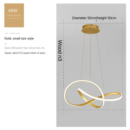 Nordic Modern Clover Pendant Lamp for Dining Room - Smarsty