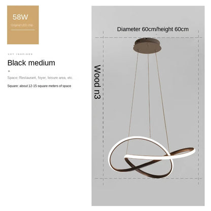 Nordic Modern Clover Pendant Lamp for Dining Room - Smarsty