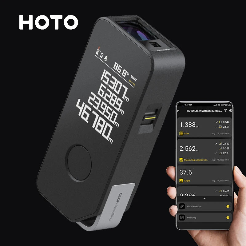 HOTO Smart Laser Measure Pro with LED Display - Smarsty