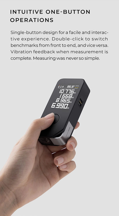HOTO Smart Laser Measure Pro with LED Display - Smarsty