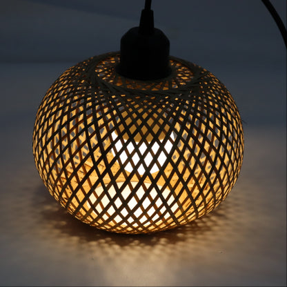 Natural Bamboo Pendant Lamp for Stylish Indoor Decor - Smarsty