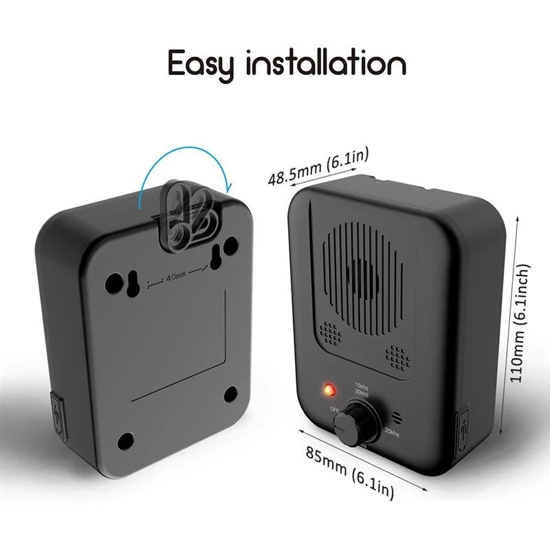 Adjustable Ultrasonic Dog Barking Control Device - Smarsty