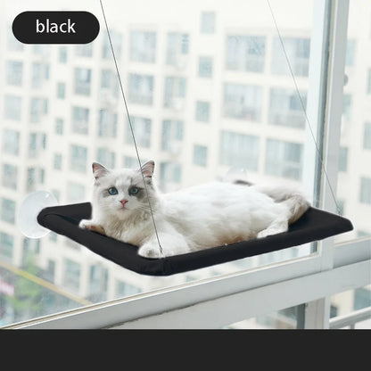 Aerial Cat Hammock Bed for Sunny Window Comfort - Smarsty