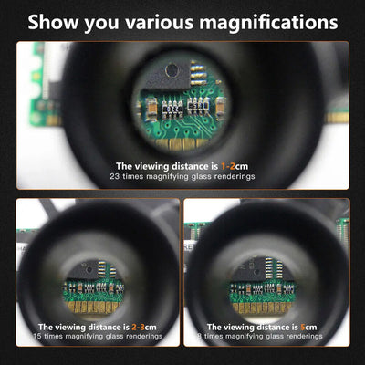 2X LED Magnifier Glasses for Watch Repair - Smarsty