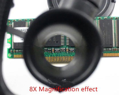 2X LED Magnifying Glasses for Watch Repair - Smarsty
