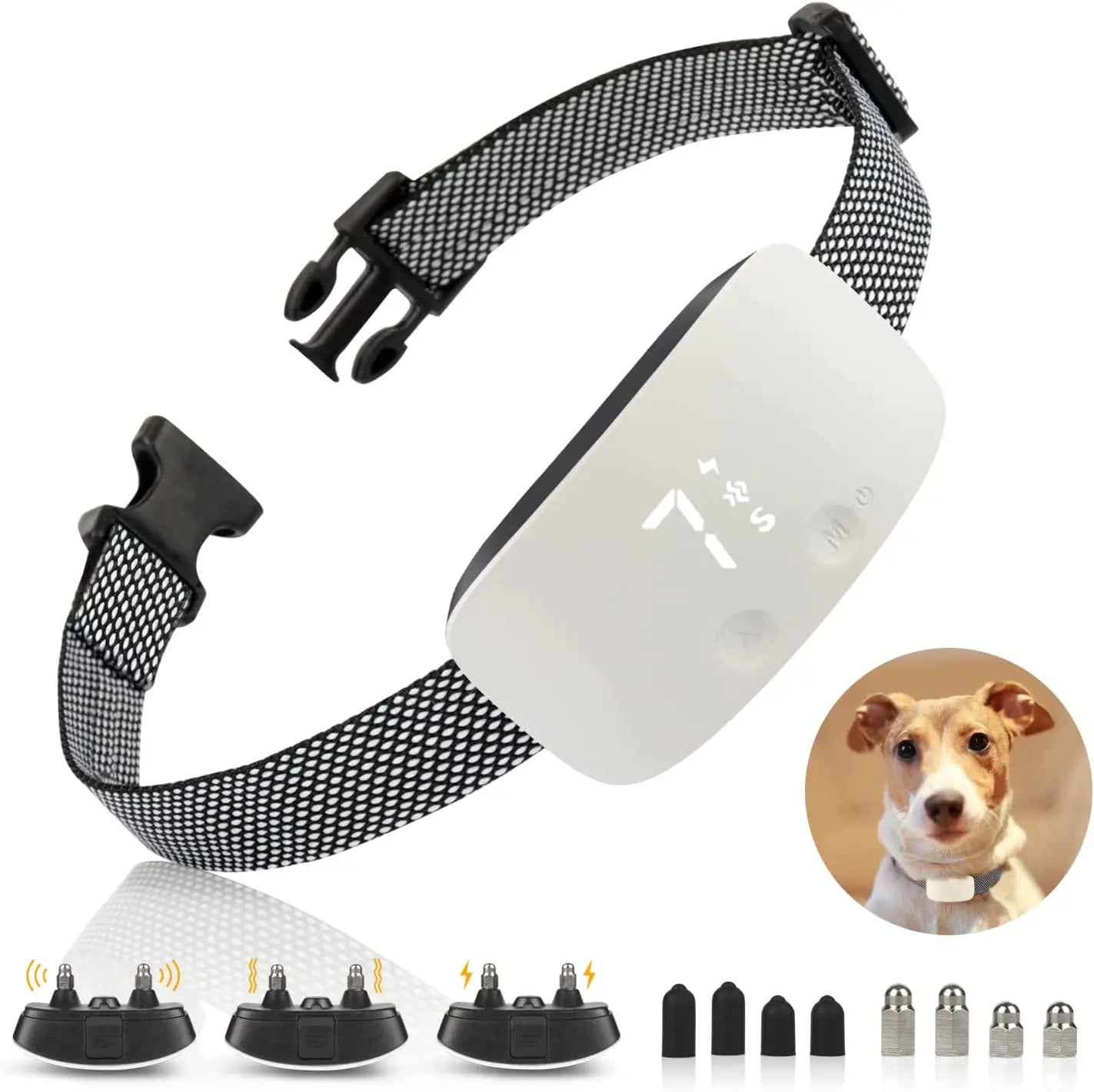 Automatic Anti Barking Dog Collar with Rechargeable Battery - Smarsty