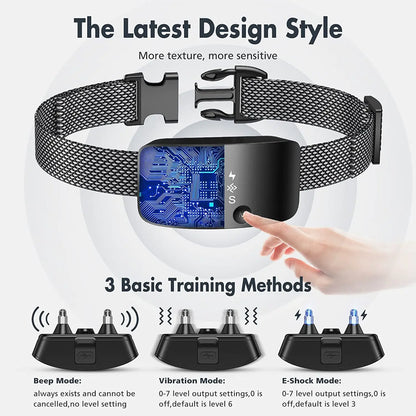 Automatic Anti Barking Dog Collar with Rechargeable Battery - Smarsty