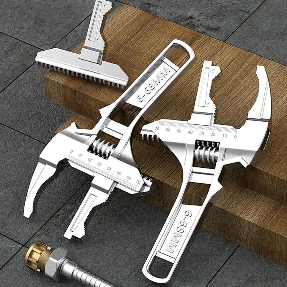 Universal Adjustable Pipe Wrench Set for Home Repairs - Smarsty