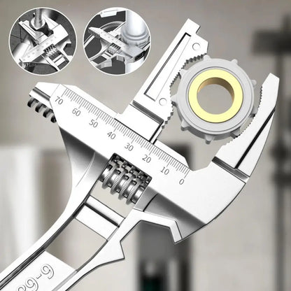 Universal Adjustable Pipe Wrench Set for Home Repairs - Smarsty