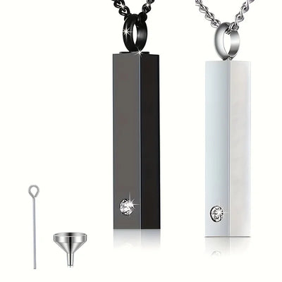 Cremation Jewelry Necklace for Ashes Keepsake Pendant - Smarsty