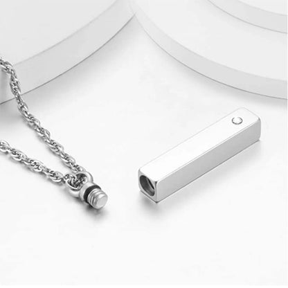 Cremation Jewelry Necklace for Ashes Keepsake Pendant - Smarsty