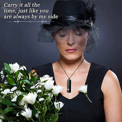 Cremation Jewelry Necklace for Ashes Keepsake Pendant - Smarsty