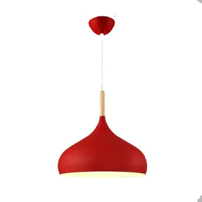 Nordic Colored Wooden Pendant Light for Kids Room - Smarsty