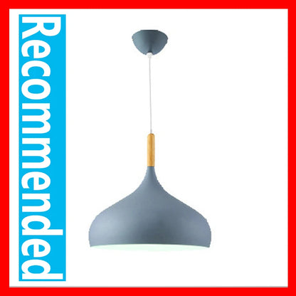 Nordic Colored Wooden Pendant Light for Kids Room - Smarsty