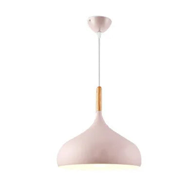 Nordic Colored Wooden Pendant Light for Kids Room - Smarsty