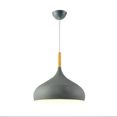 Nordic Colored Wooden Pendant Light for Kids Room - Smarsty