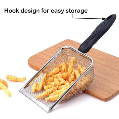 Durable Stainless Steel Litter Scooper with Ergonomic Handle - Smarsty