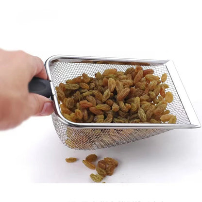 Durable Stainless Steel Litter Scooper with Ergonomic Handle - Smarsty