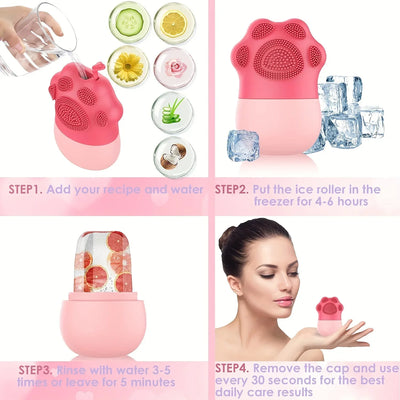 Facial Ice Roller for Eye Puffiness Relief - Smarsty