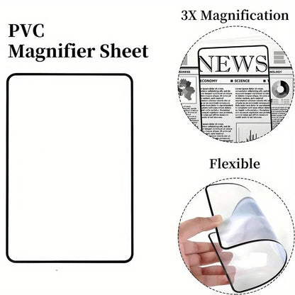 Full Page Large Magnifying Glass for Easy Reading - Smarsty
