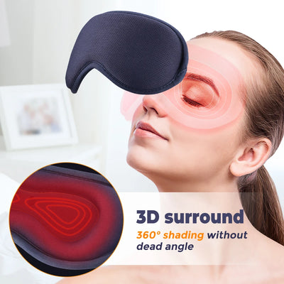 Heated Eye Mask for Eye Strain Relief and Relaxation - Smarsty