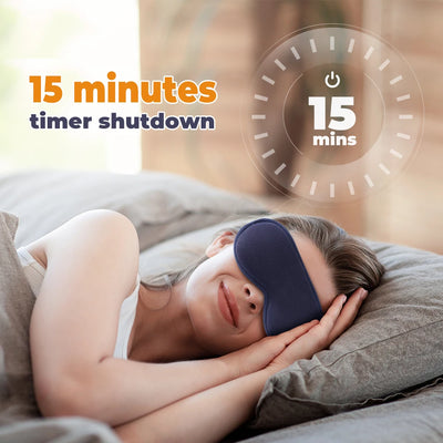 Heated Eye Mask for Eye Strain Relief and Relaxation - Smarsty