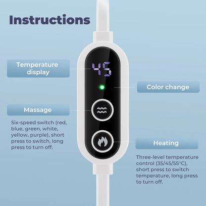 Heated Eye Mask for Eye Strain Relief and Relaxation - Smarsty