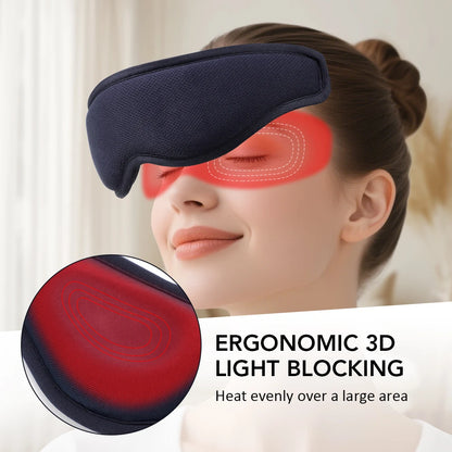 Heated Eye Mask for Eye Strain Relief and Relaxation - Smarsty