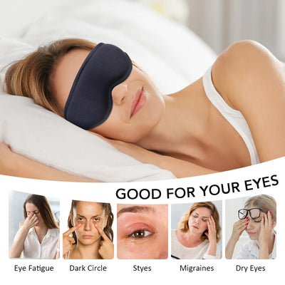 Heated Eye Mask for Eye Strain Relief and Relaxation - Smarsty
