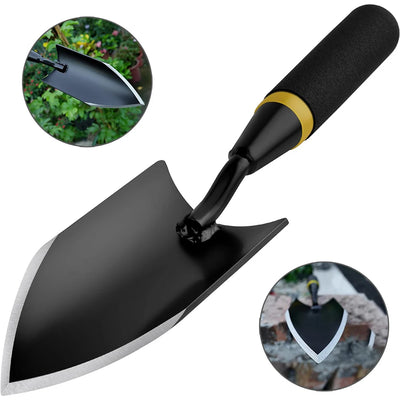 Heavy Duty Manganese Steel Garden Shovel for Tough Soil - Smarsty