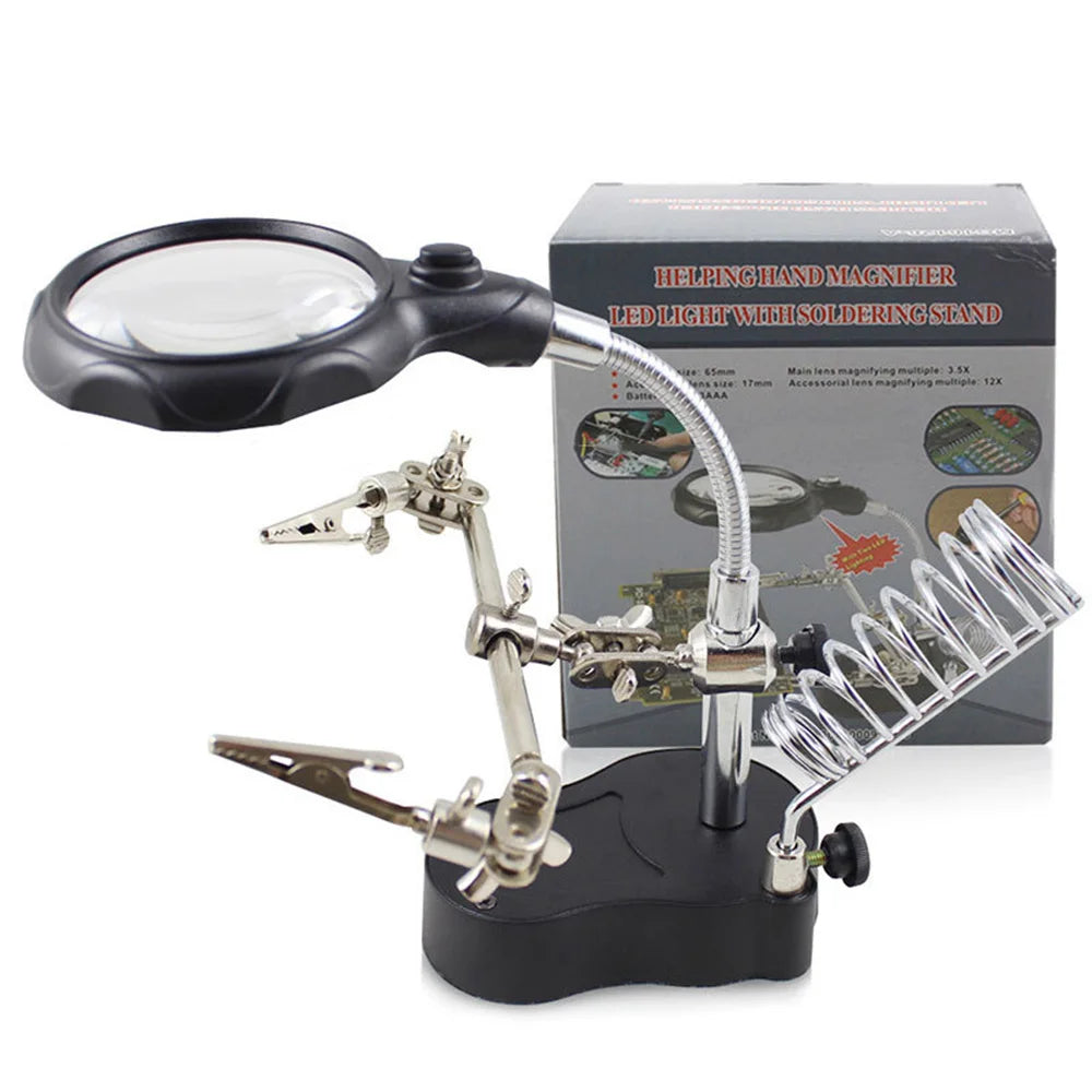 High Definition Welding Magnifier with LED Light - Smarsty
