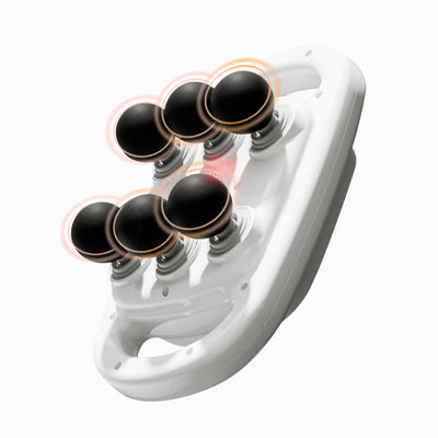 High Frequency Fascia Gun Muscle Massager with Six Heads - Smarsty