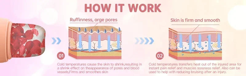 Ice Face Roller for Reducing Puffiness and Shrinking Pores - Smarsty