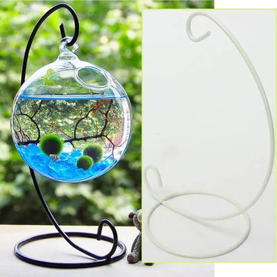 Iron Candle Stand for Home Decoration with Glass Ball - Smarsty