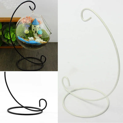 Iron Candle Stand for Home Decoration with Glass Ball - Smarsty