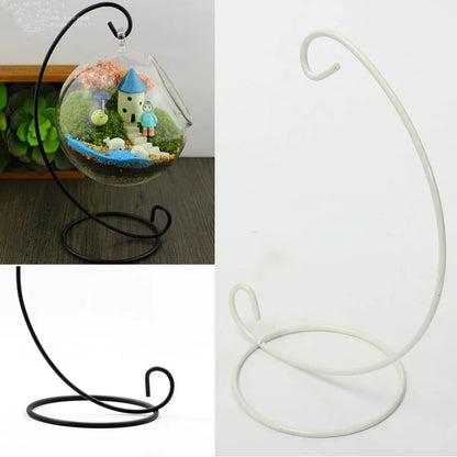 Iron Candle Stand for Home Decoration with Glass Ball - Smarsty