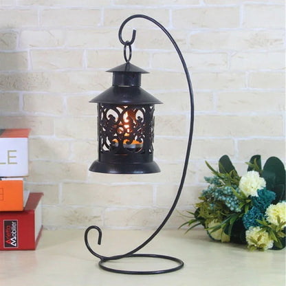 Iron Candle Stand for Home Decoration with Glass Ball - Smarsty