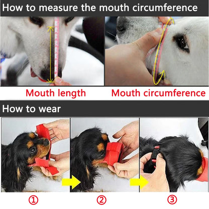 Adjustable Anti Barking Dog Muzzle for Small Dogs - Smarsty