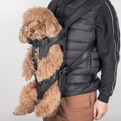 Adjustable Dog Carrier Backpack for Hiking and Cycling - Smarsty