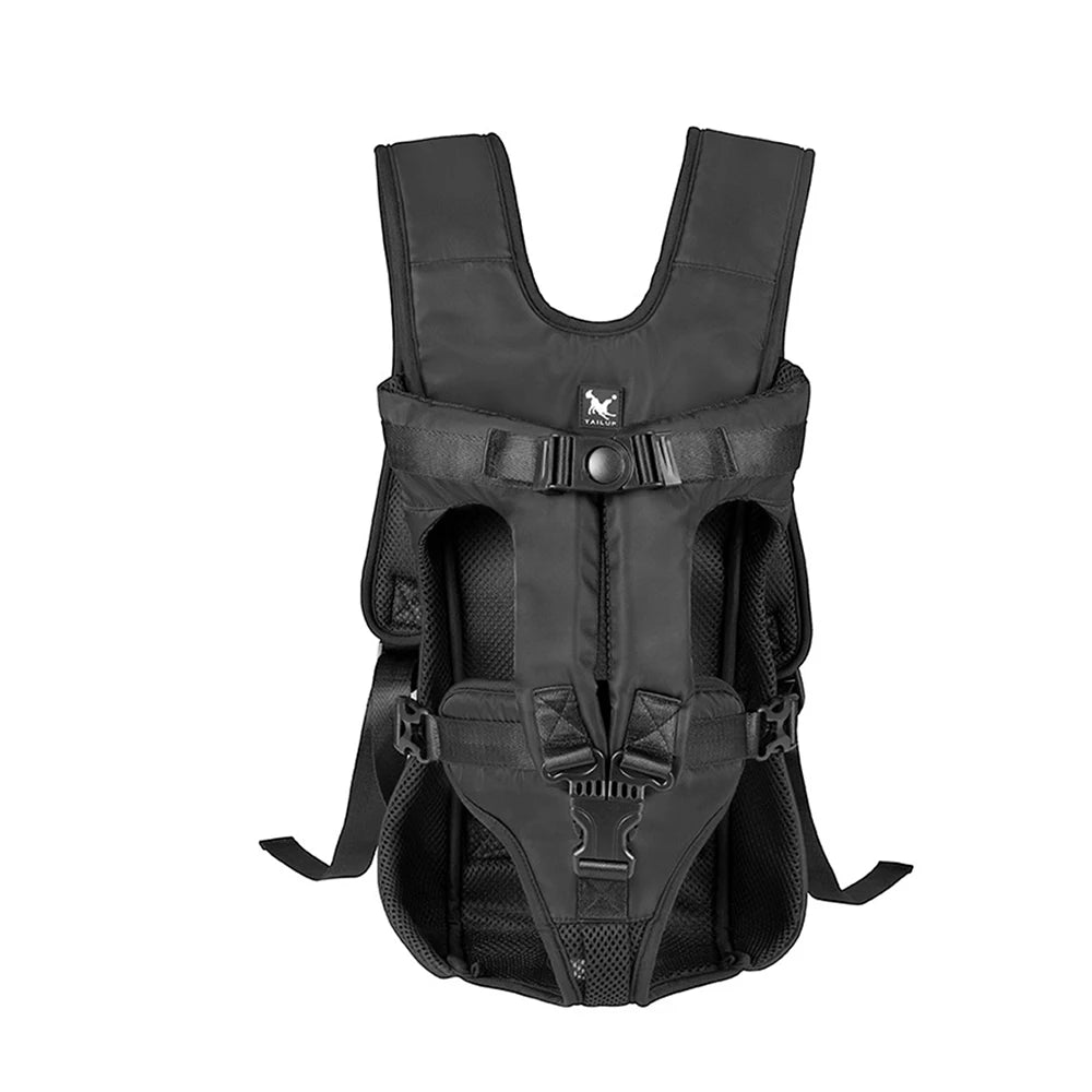 Adjustable Dog Carrier Backpack for Hiking and Cycling - Smarsty