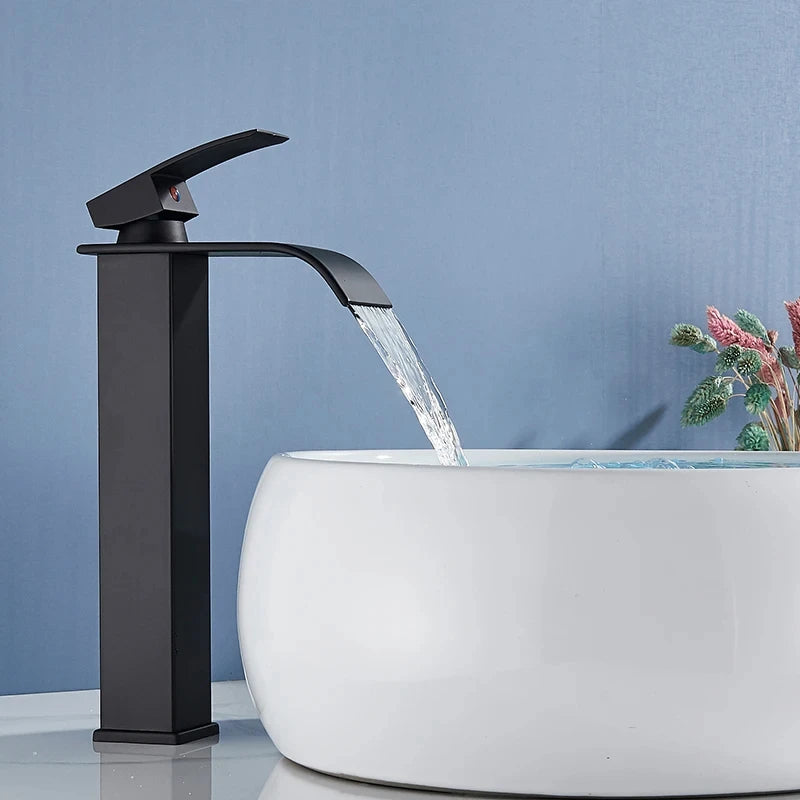 Copper Core Waterfall Stainless Steel Basin Faucet - Smarsty