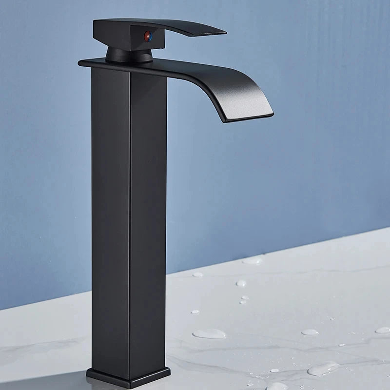 Copper Core Waterfall Stainless Steel Basin Faucet - Smarsty