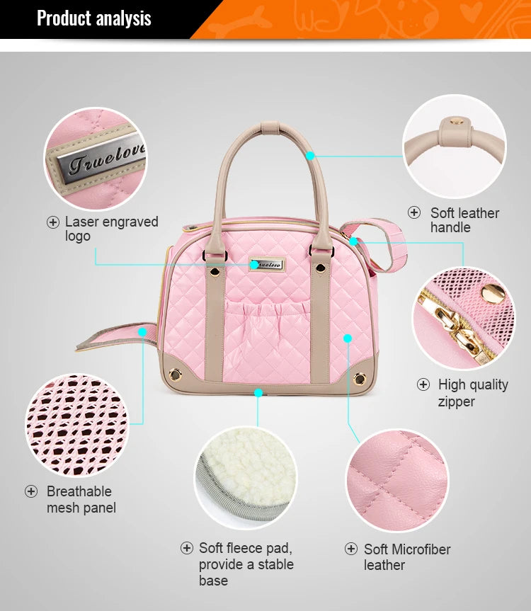 Truelove Eco-Friendly Pet Carrier Backpack for Medium Dogs and Cats - Smarsty