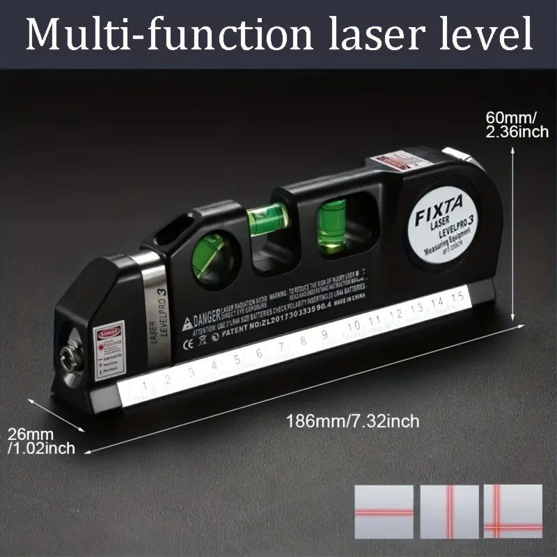 Multipurpose Laser Level Tool with Cross Line Feature - Smarsty