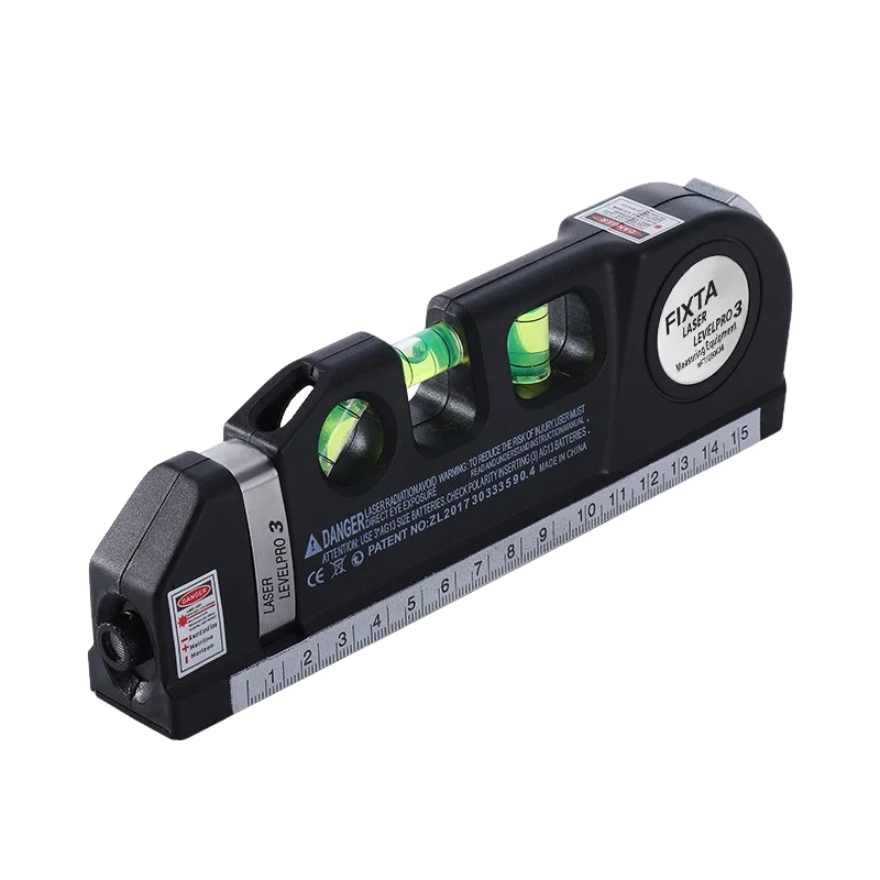 Multipurpose Laser Level Tool with Measuring Tape - Smarsty