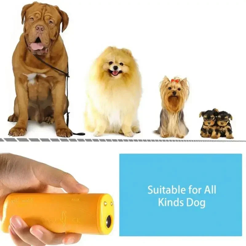 High Power Ultrasonic Dog Bark Repeller Training Device - Smarsty
