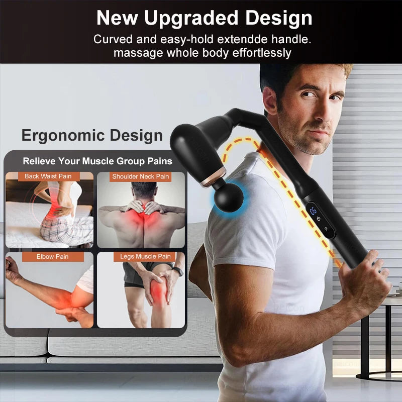 Portable Deep Tissue Massage Gun for Muscle Relief - Smarsty