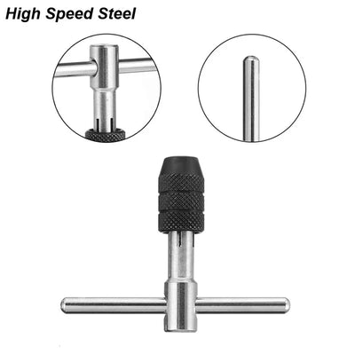 Portable T Tap Wrench for Easy Thread Tapping - Smarsty