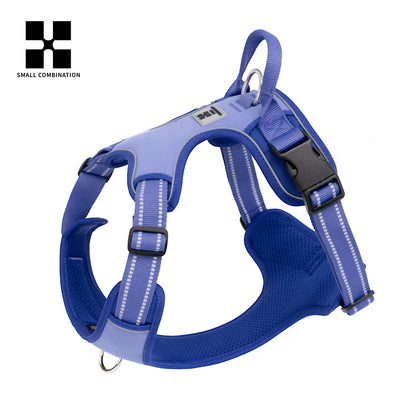 Personalized No Pull Reflective Dog Harness for All Sizes - Smarsty